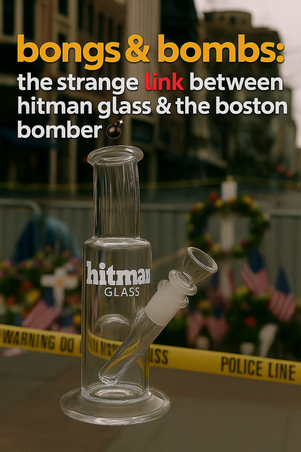 BONGS & BOMBS: THE STRANGE LINK BETWEEN HITMAN GLASS & THE BOSTON BOMBING