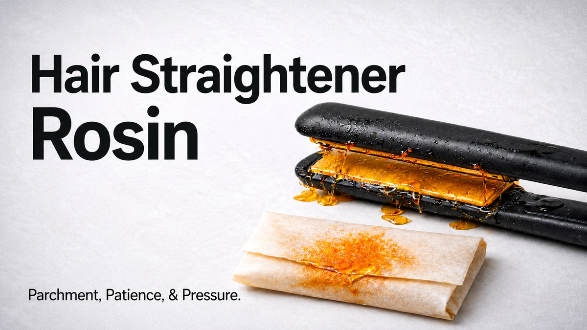Hair Straightener Rosin Story