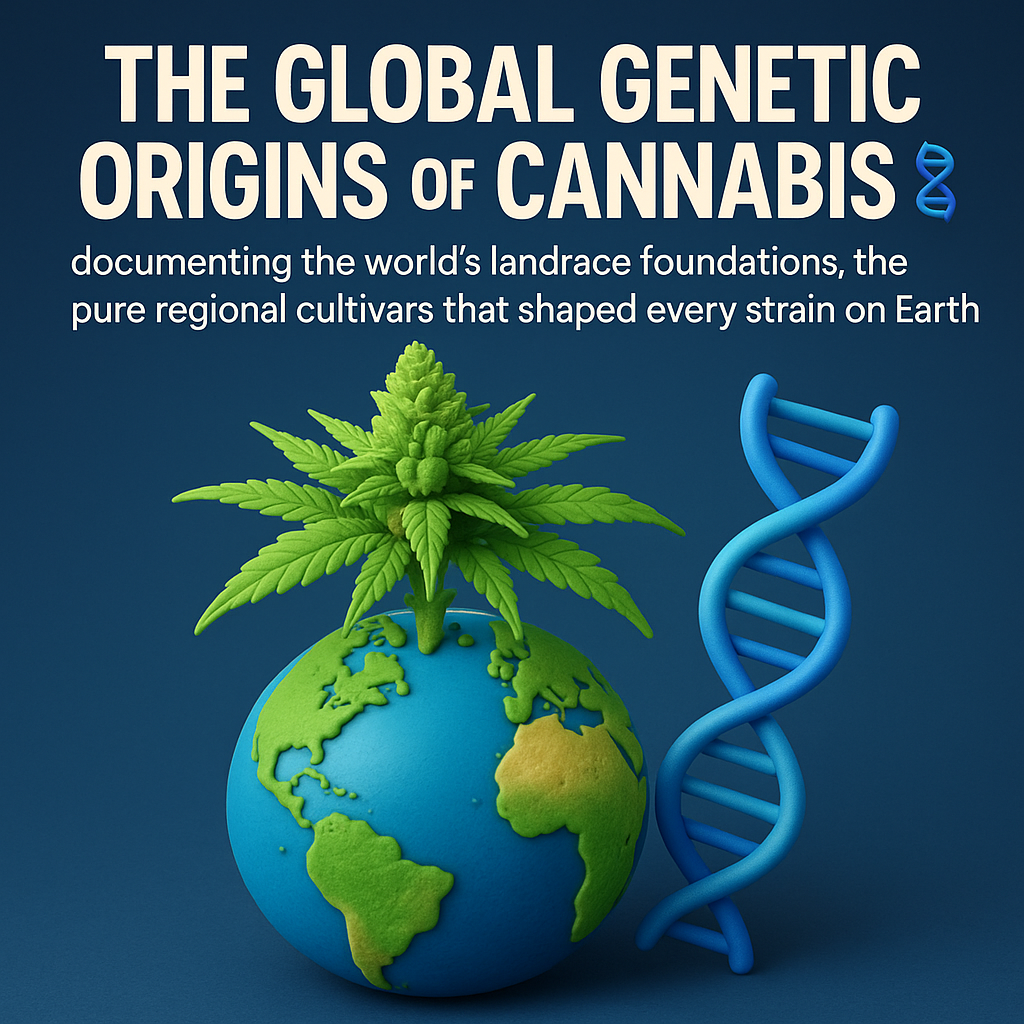 Ultimate Cannabis Genetic Tree: Landrace Origins