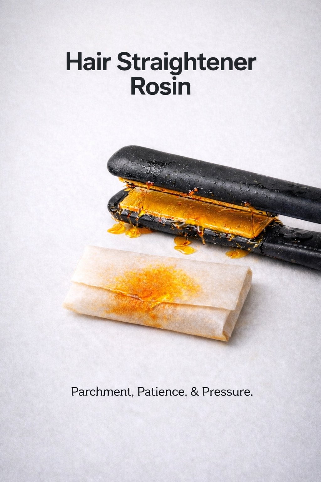 Hair Straightener Rosin Story