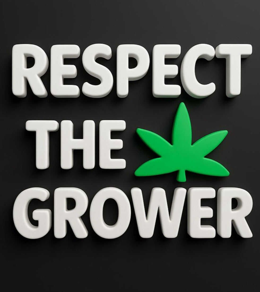 DIRT DON’T LIE: RESPECT THE GROWER