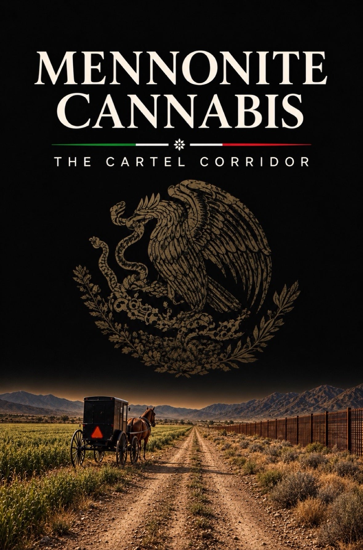 Mennonite Cannabis: The Cartel Corridor cover artwork